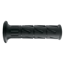 Load image into Gallery viewer, ARIETE MOTORCYCLE HAND GRIPS - ROAD - KAWASAKI STYLE - 125mm Open End - BLACK