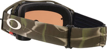 Load image into Gallery viewer, Oakley Airbrake MTB Dark Brush Camo Goggles With Prizm MX Bronze Lens