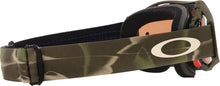 Load image into Gallery viewer, Oakley Airbrake MTB Dark Brush Camo Goggles With Prizm MX Bronze Lens
