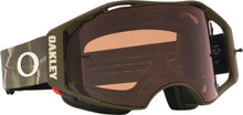 Load image into Gallery viewer, Oakley Airbrake MTB Dark Brush Camo Goggles With Prizm MX Bronze Lens