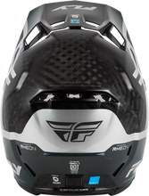 Load image into Gallery viewer, Fly Racing Formula S Carbon Byte Helmet - Black Carbon/Grey/Silver