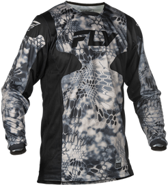 Fly Patrol Kryptek Jersey - Grey Black