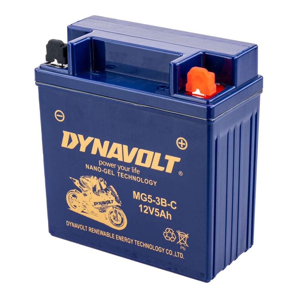 DYNAVOLT MG5-3B-C BATTERY 12V AGM Nano Gel 5Ah