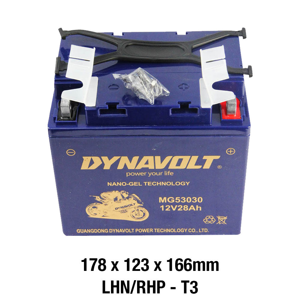 DYNAVOLT MG53030 BATTERY 12V AGM Nano Gel 28Ah