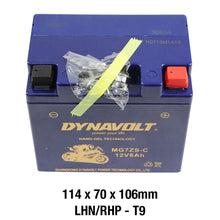 Load image into Gallery viewer, DYNAVOLT MG7ZS-C BATTERY 12V AGM Nano Gel 6Ah