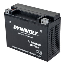 Load image into Gallery viewer, DYNAVOLT GHD24H-BS BATTERY 12V AGM FA Nano Gel 24Ah