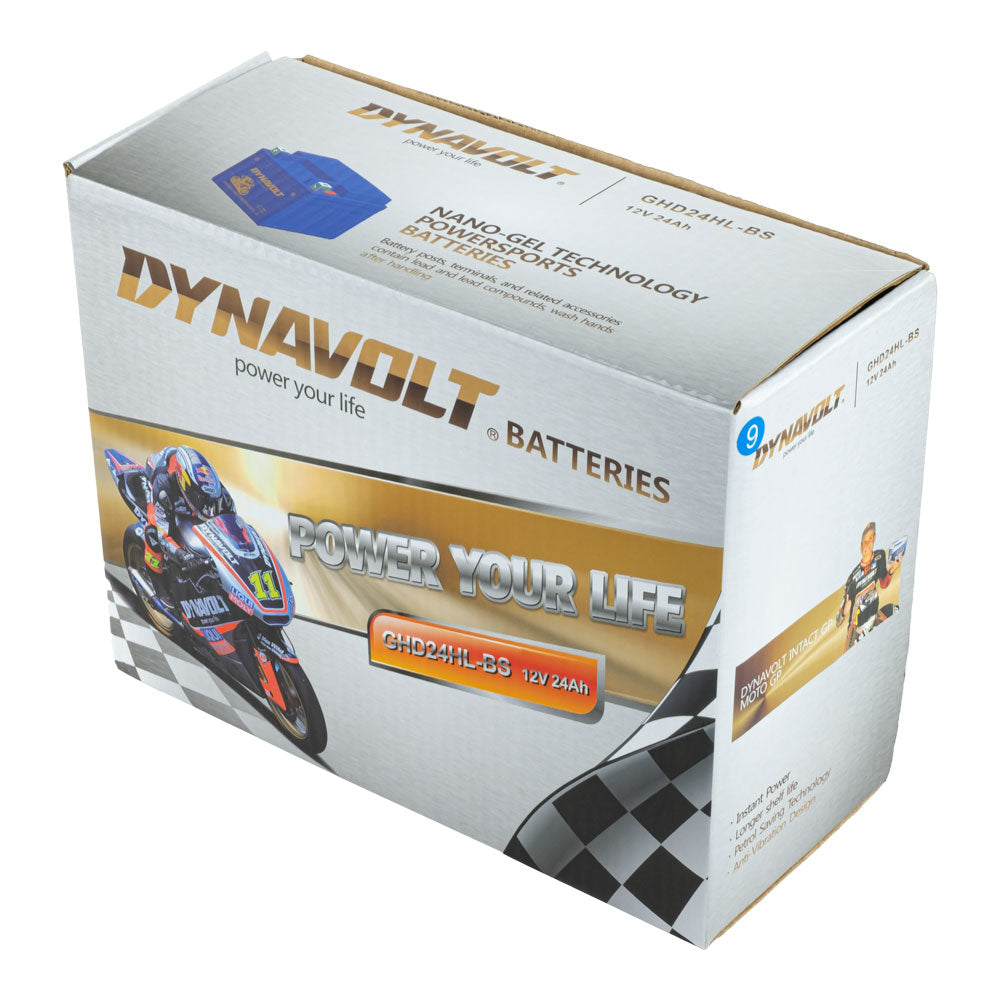 DYNAVOLT GHD24HL-BS BATTERY 12V AGM FA Nano Gel 24Ah