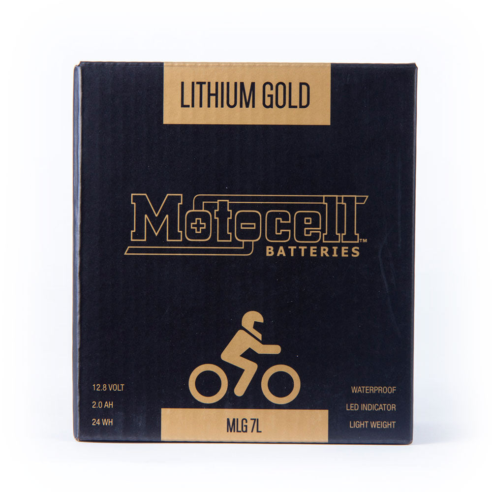 MOTOCELL LITHIUM GOLD MLG7L BATTERY 24WH LiFePO4