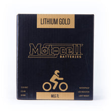 Load image into Gallery viewer, MOTOCELL LITHIUM GOLD MLG7L BATTERY 24WH LiFePO4