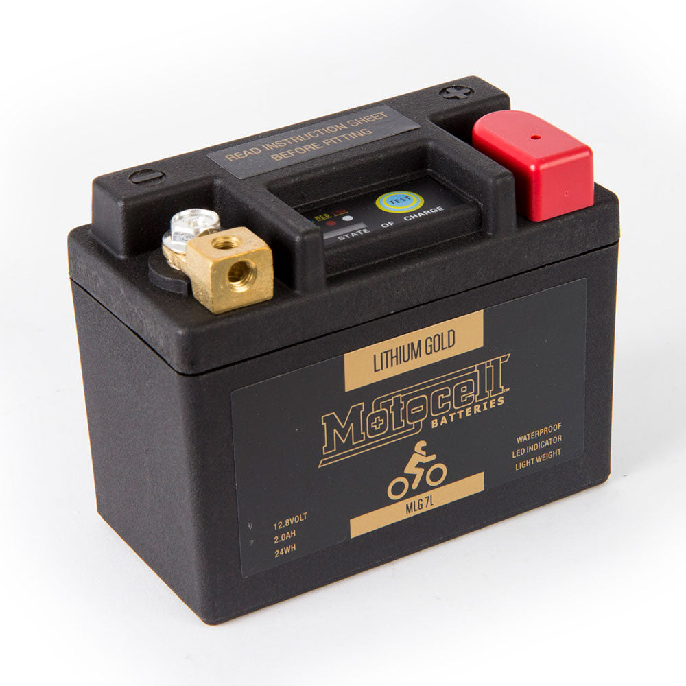 MOTOCELL LITHIUM GOLD MLG7L BATTERY 24WH LiFePO4