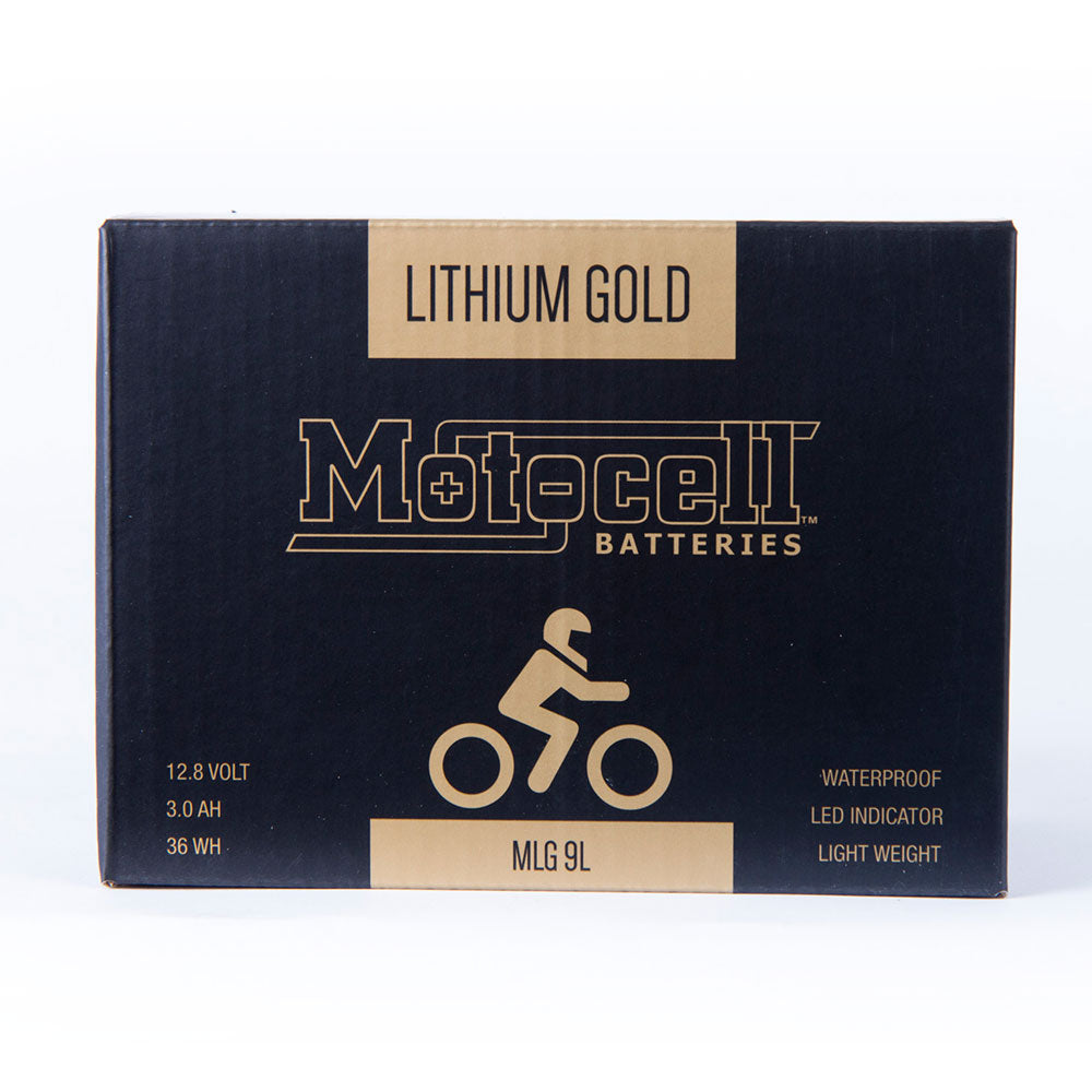 MOTOCELL LITHIUM GOLD MLG9L BATTERY 36WH LiFePO4