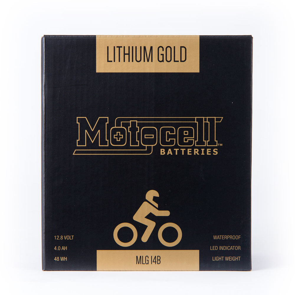 MOTOCELL LITHIUM GOLD MLG14B BATTERY 48WH LiFePO4