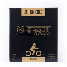 Load image into Gallery viewer, MOTOCELL LITHIUM GOLD MLG14BL BATTERY 48WH LiFePO4