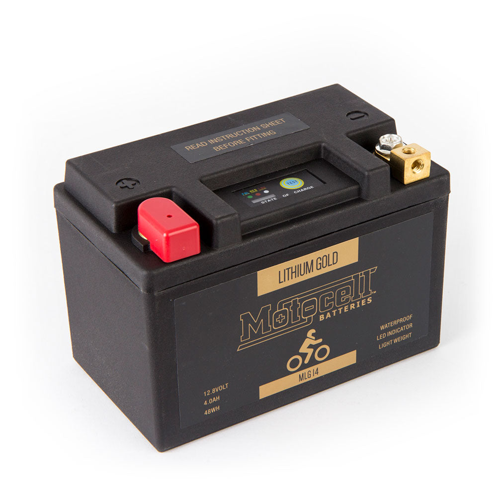 MOTOCELL LITHIUM GOLD MLG14 BATTERY 48WH LiFePO4