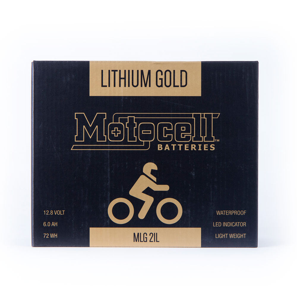 MOTOCELL LITHIUM GOLD MLG21L BATTERY 72WH LiFePO4