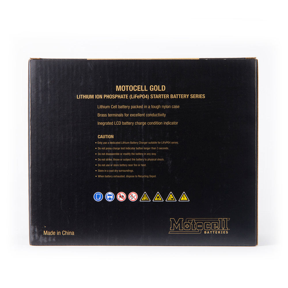 MOTOCELL LITHIUM GOLD MLG21L BATTERY 72WH LiFePO4