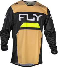 Fly Racing 2024 Kinetic Reload Jersey - Khaki Black Hi-Vis