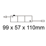 ROADSTAR 6N6-1D-2 BATTERY 6V Standard Series