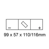 ROADSTAR-6N6-3B-BATTERY-6V-Flood-Cell-6Ah