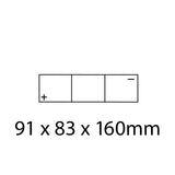 ROADSTAR B49-6 BATTERY  6V Flood Cell 8Ah