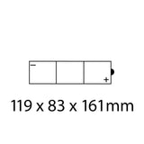 ROADSTAR B38-6A BATTERY 6V Flood Cell 13Ah