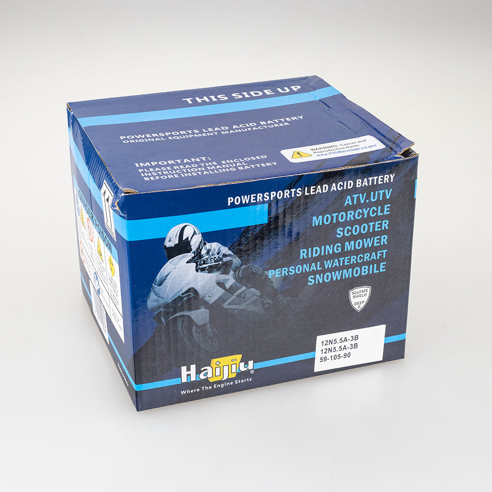 ROADSTAR 12N5.5A-3B BATTERY 12V Flood Cell 5.5Ah