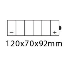 Load image into Gallery viewer, ROADSTAR CB4L-B BATTERY 12V Heavy Duty Series