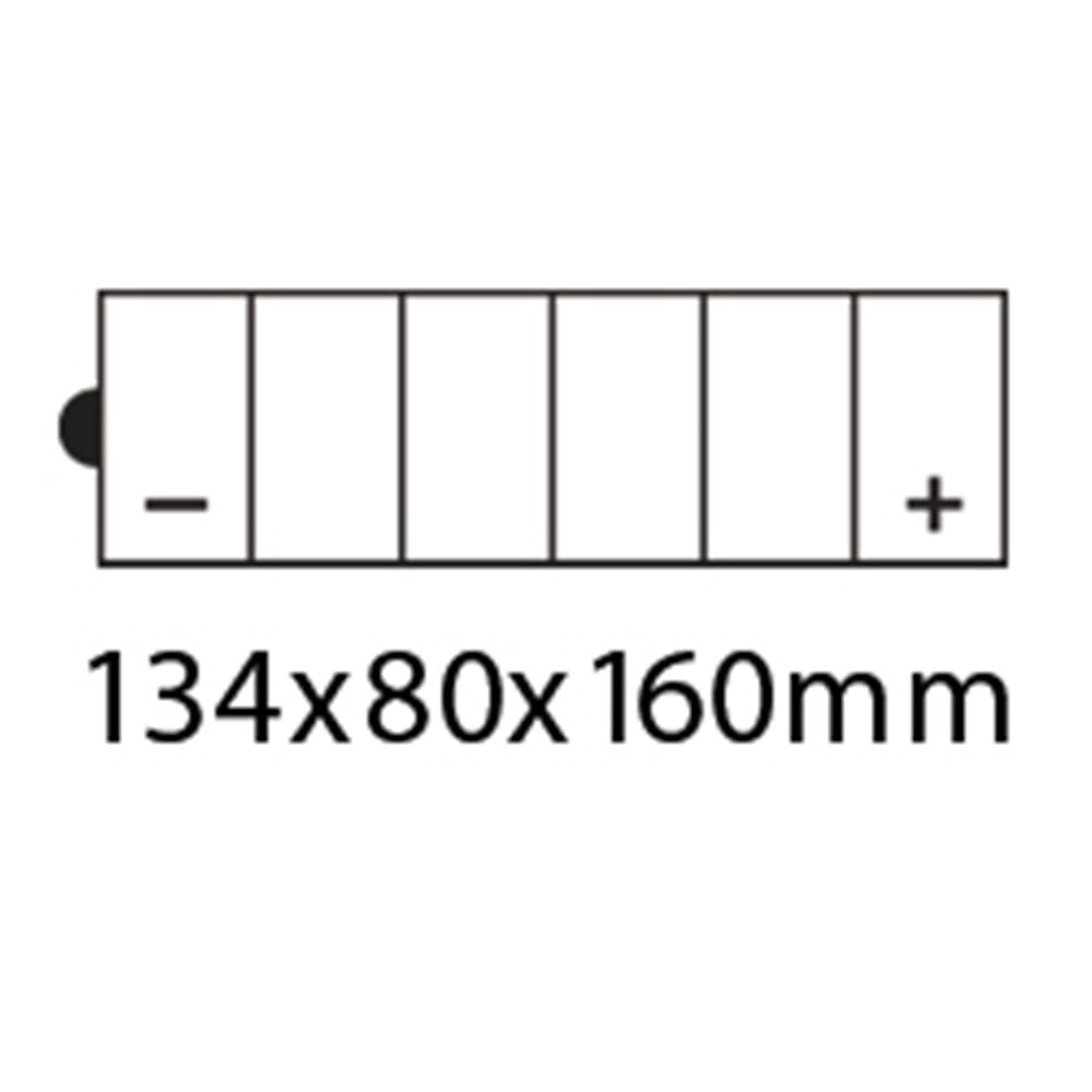 ROADSTAR  CB12AL-A BATTERY 12V Heavy Duty Series [T#5] 12Ah