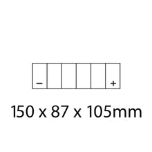 Load image into Gallery viewer, ROADSTAR CTX9L-BS BATTERY 12V MF  8Ah