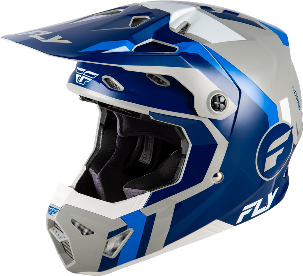 Fly Racing Formula CP Seal Helmet - Navy/Blue/Grey