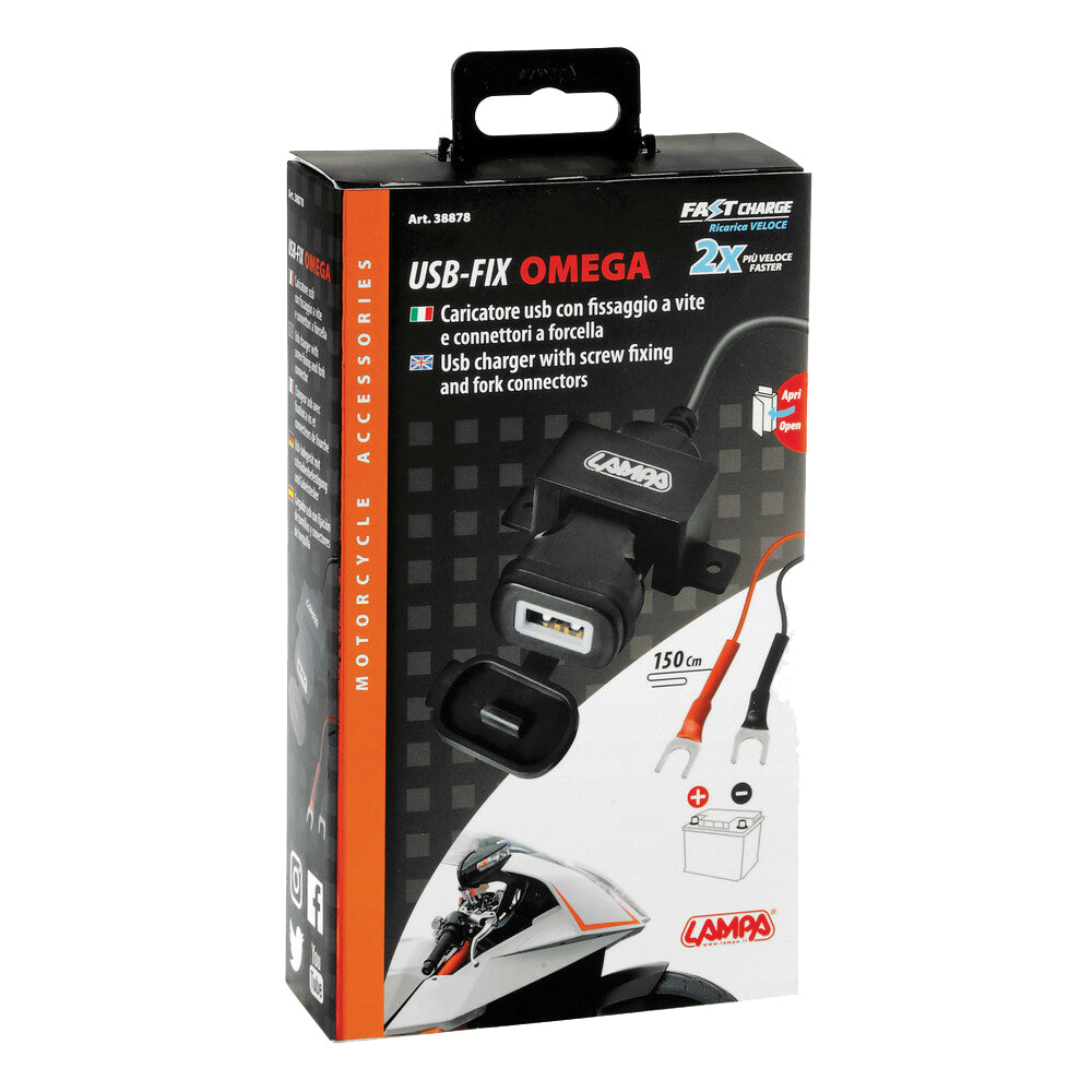 LAMPA FIXED USB CHARGER AND BASE