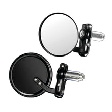 Load image into Gallery viewer, LAMPA DERNIER BAR END MIRROR SET - BLACK