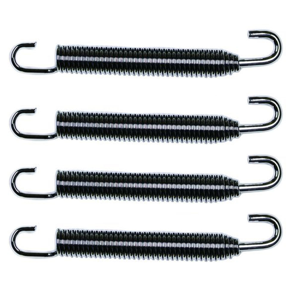 CPR Exhaust Springs 1 End Swivels 75mm Free Length - Bag of 10