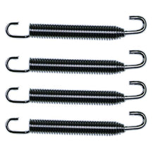Load image into Gallery viewer, CPR Exhaust Springs 1 End Swivels 75mm Free Length - Bag of 10
