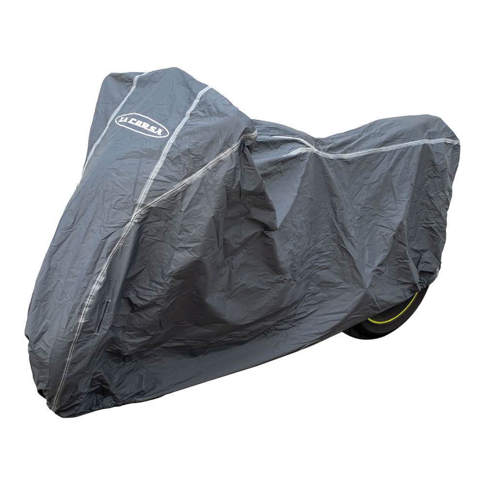 LA CORSA MOTORCYCLE COVER - WATERPROOF / LINED Large