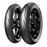 PIRELLI DIABLO ROSSO SPORT FRONT/REAR 80/90-17 M/C 44S TL