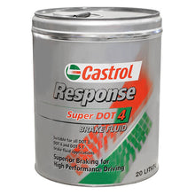 Load image into Gallery viewer, Castrol React Performance Dot 4 Brake Fluid 20 Litre