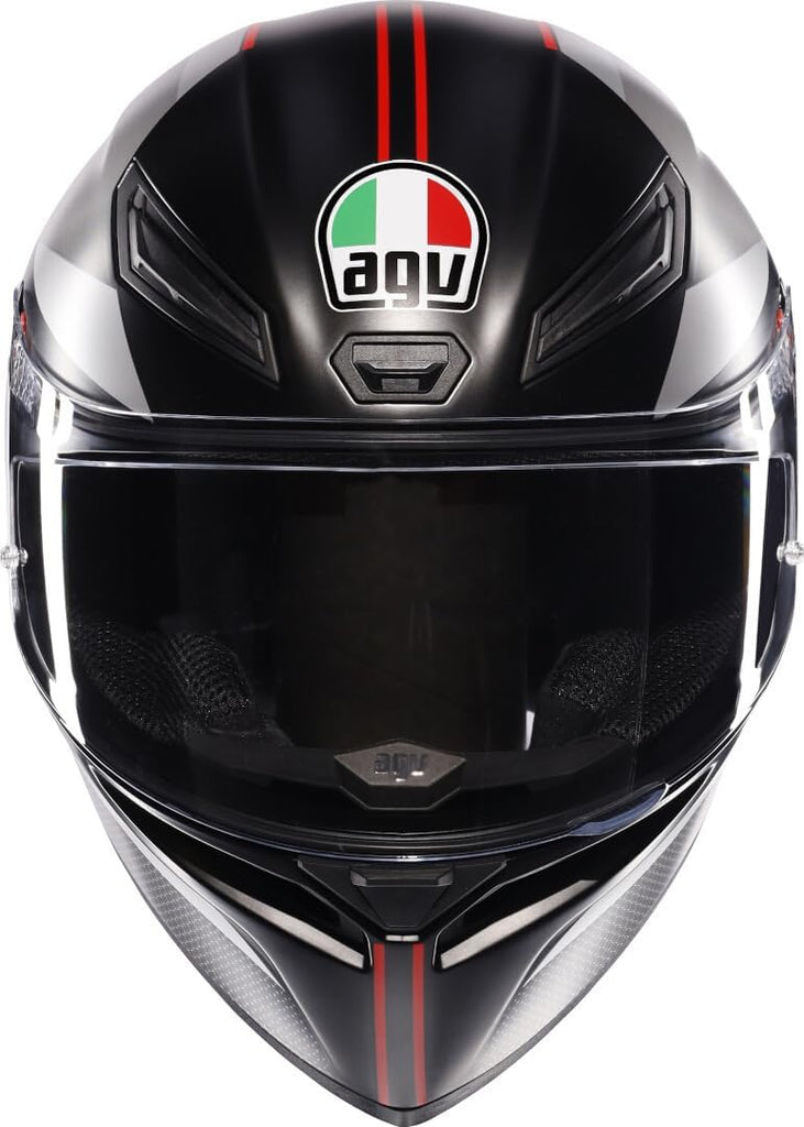 AGV K1 S - LAP MATT BLACK GREY RED