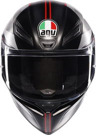 AGV K1 S - LAP MATT BLACK GREY RED