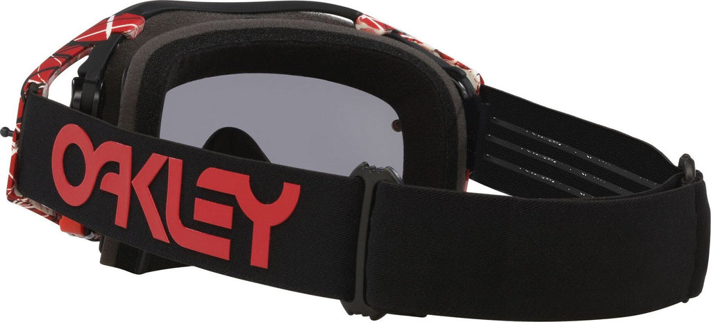 Oakley Airbrake Red Eddie With Dark Grey Lens