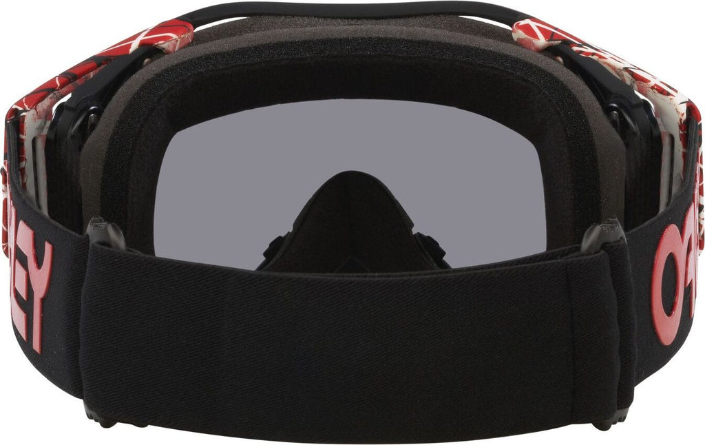 Oakley Airbrake Red Eddie With Dark Grey Lens