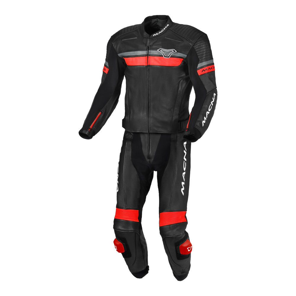 Macna Diabro Suit 2pce Black/Red