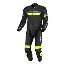 Load image into Gallery viewer, Macna Diabro Suit 2pce Black/Fluro