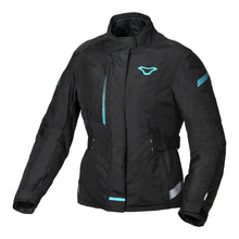 Load image into Gallery viewer, Macna Nivala Ladies Jacket Black/Aqua