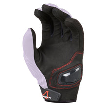Load image into Gallery viewer, Macna Trace Gloves White/ Black/ Red