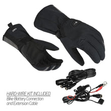 Load image into Gallery viewer, Macna E-Heated Unite 2.0 RTX Gloves Hardwired Kit Black