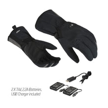 Load image into Gallery viewer, Macna E-Heated Unite 2.0 RTX Gloves Battery Kit Black