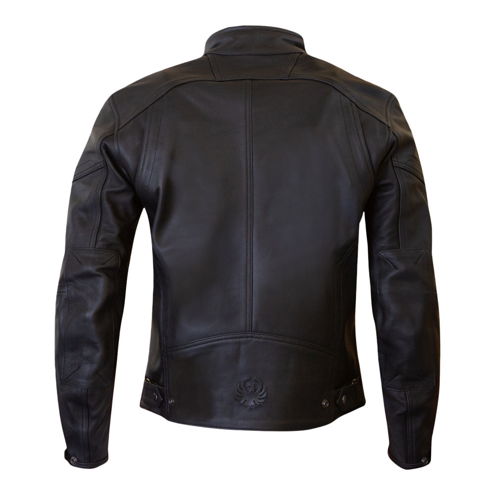 Merlin Gable D3O Waterproof Leather Jacket Black