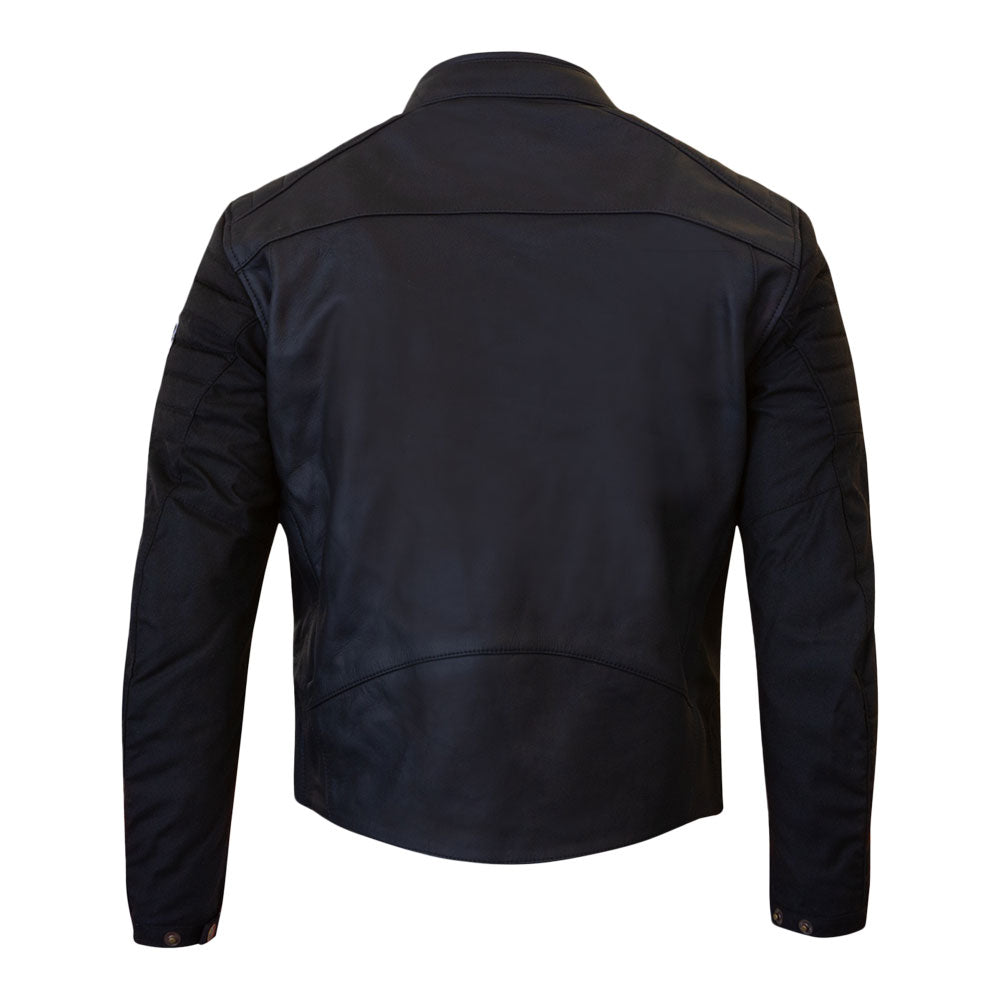 Merlin Ridge D3O Cotec Leather Jacket Black