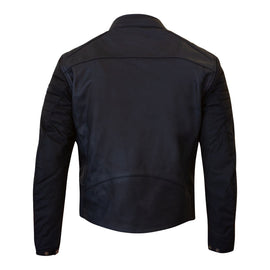 Merlin Ridge D3O Cotec Leather Jacket Black